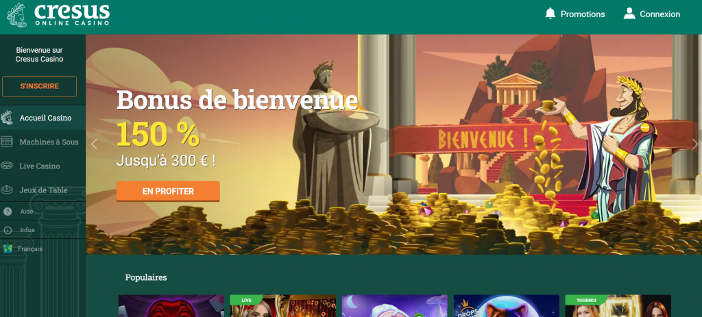 cresus casino en ligne